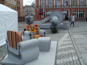 granit ławka